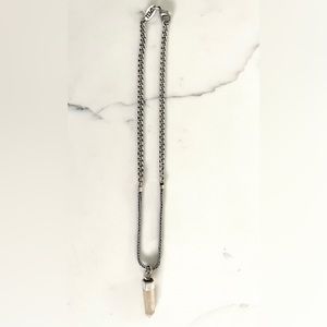 spell and the gypsy crystal quartz necklace OLD